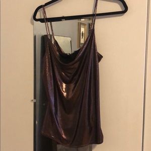 Zara purple galaxy top